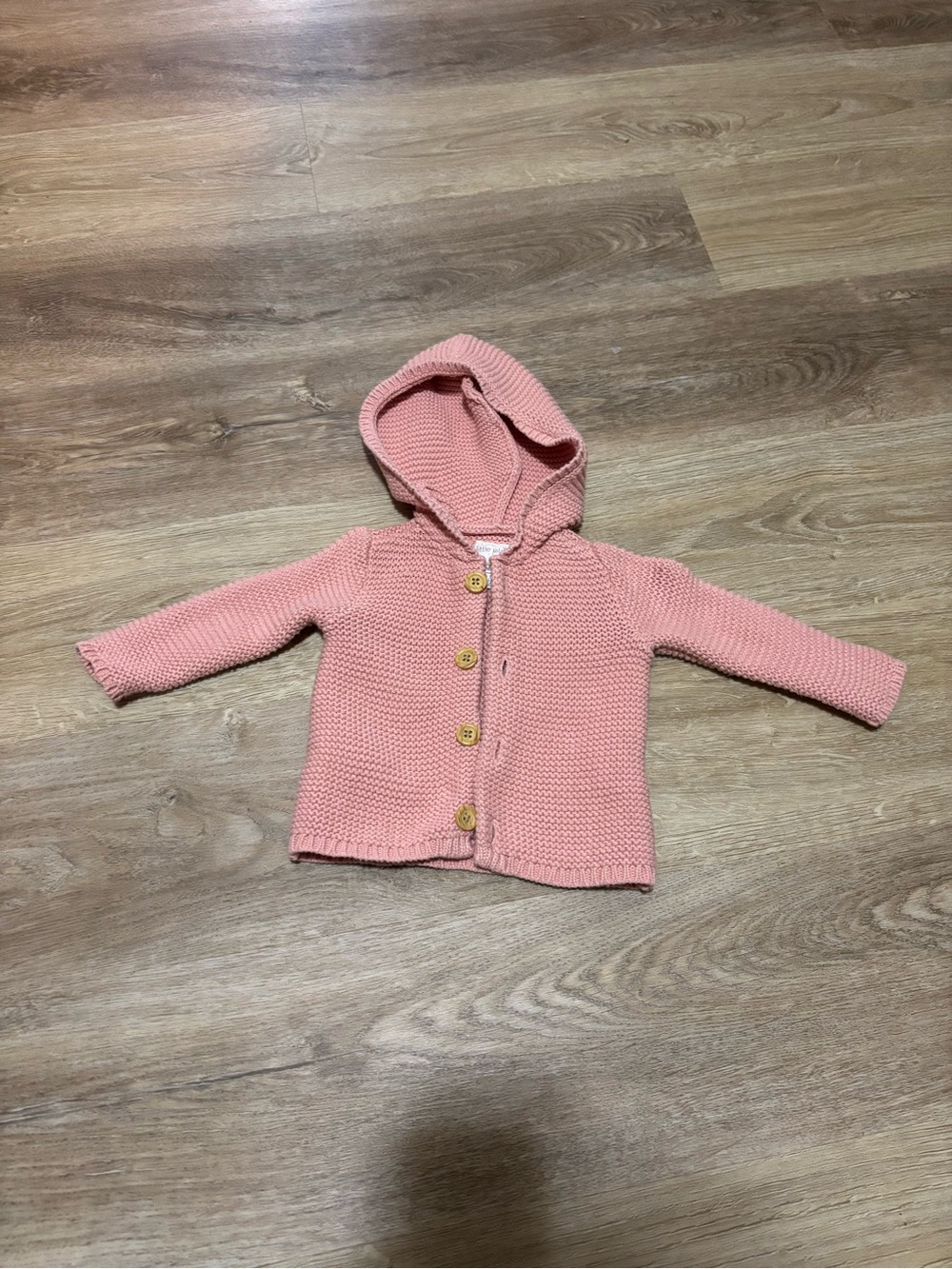 Organic little planet Knit Hooded sweater
